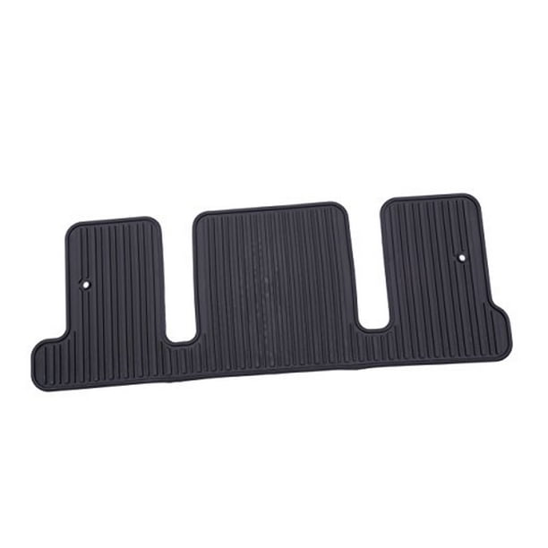 GM Accessories 22896333 Third Row 1-Piece All-Weather Floor Mat in Ebony with Deep Rib General Motors GM Accessories 22896333 Third Row 1-Piece All-Weather Floor Mat in Ebony with Deep Rib General Motors